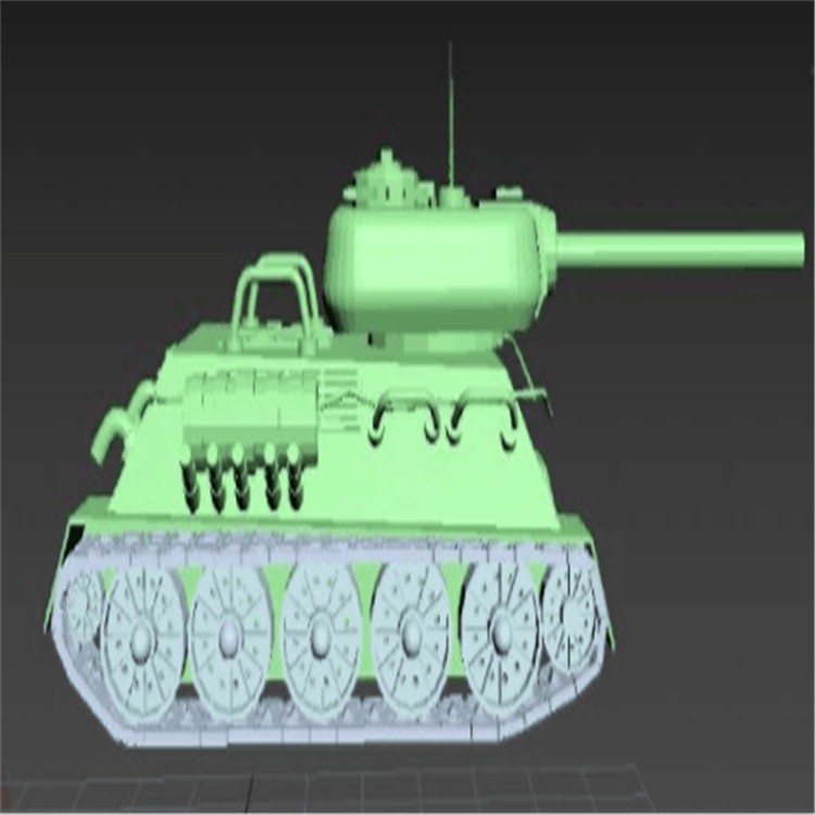 和政充气军用坦克模型